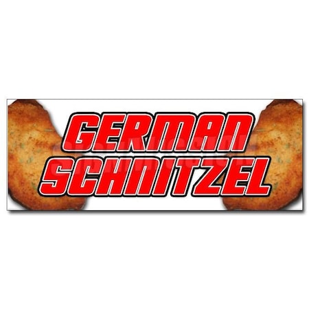 GERMAN SCHNITZEL DECAL Sticker Wiener Cooking Sausage Homemade Style Beer